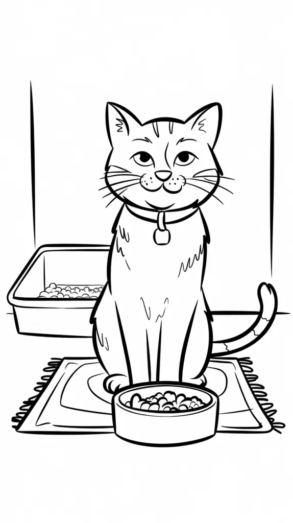 Dog Coloring Page 1