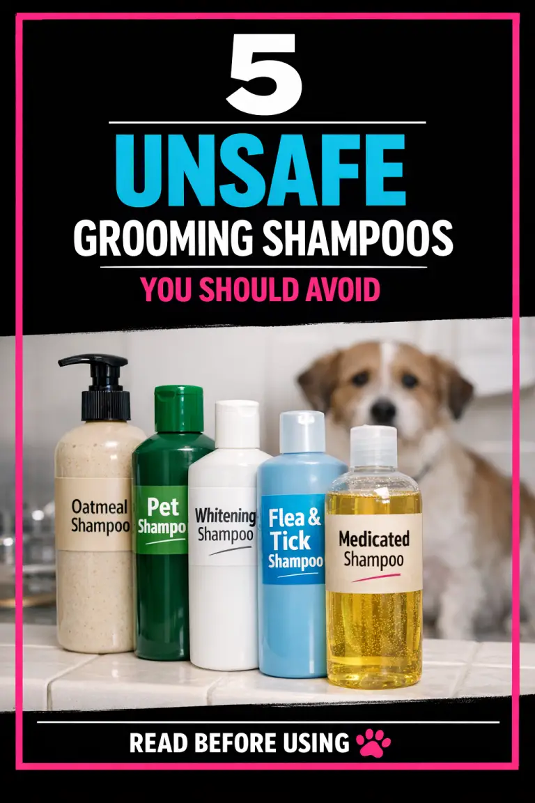 5 Unsafe Grooming Shampoos That Could Be Hurting Your Dog 2