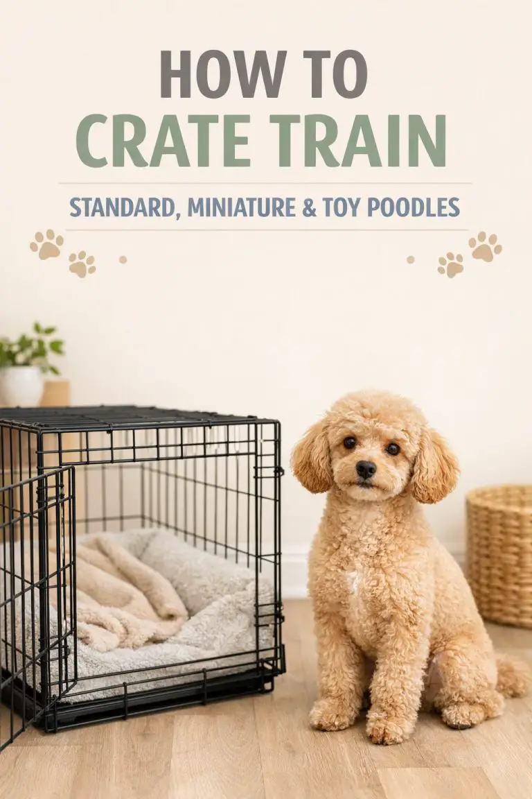 Easy Steps How To Crate Train Standard Miniature And Toy Poodles Without Stress 1