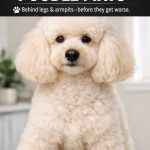How To Prevent Poodle Mats Behind Legs And Armpits