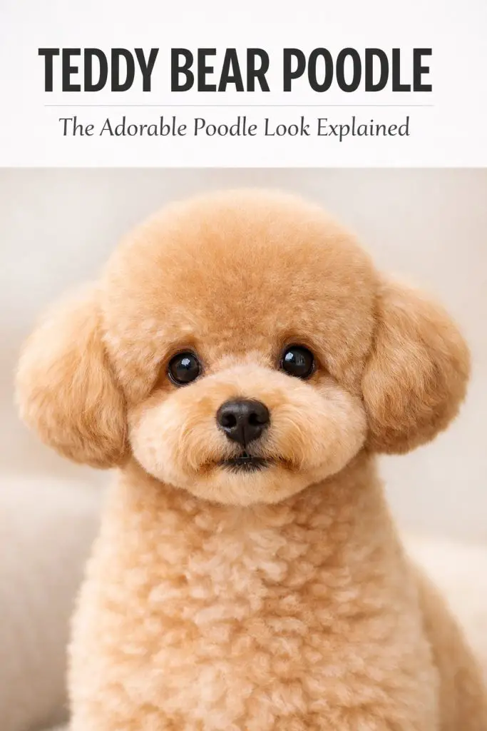 Teddy Bear Poodle The Cutest Poodle Look Everyone Loves 1