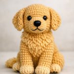 Golden Retriever crochet pattern free PDF