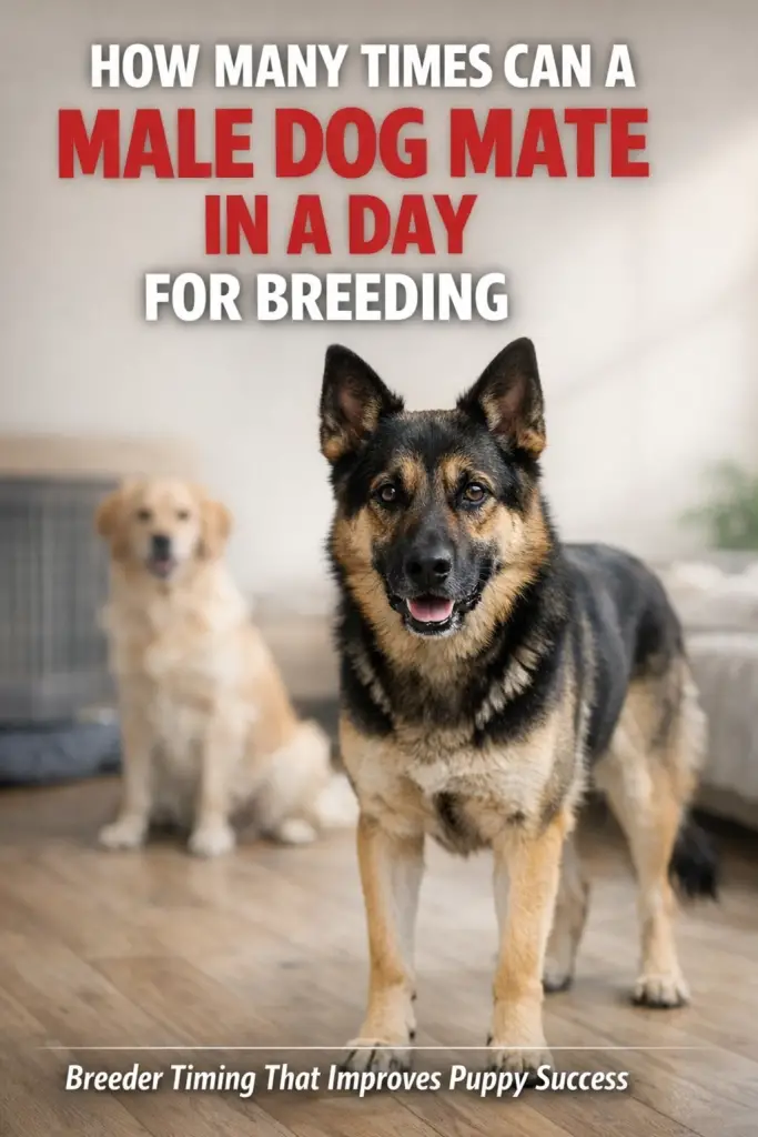 How Many Times Can A Male Dog Mate In A Day Safely 2