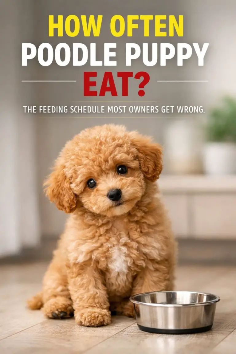How Often Should A Poodle Puppy Eat Vet-Approved Tips