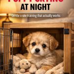 How To Stop Puppy From Crying In The Crate At Night Peaceful Sleep Tips