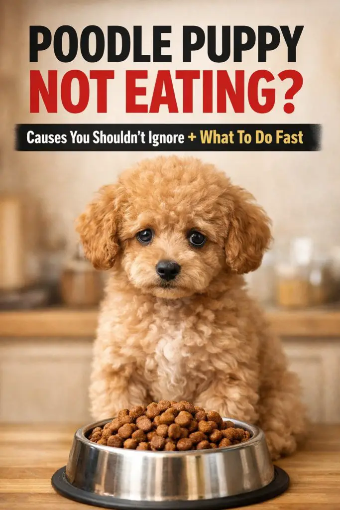 Poodle Puppy Not Eating 1