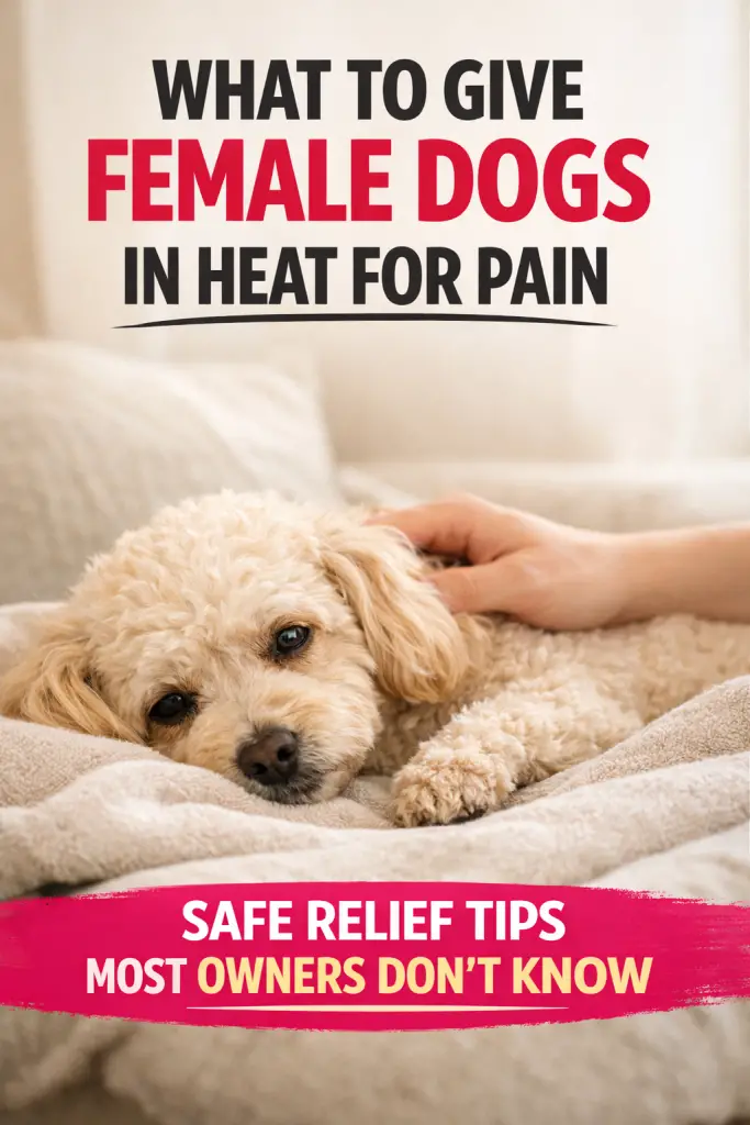 What To Give Female Dogs In Heat For Pain 2