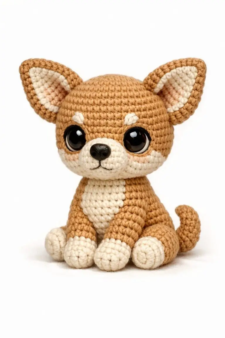 Chihuahua Amigurumi Pattern With Step By Step Guide