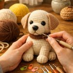 Labrador Retriever amigurumi pattern free