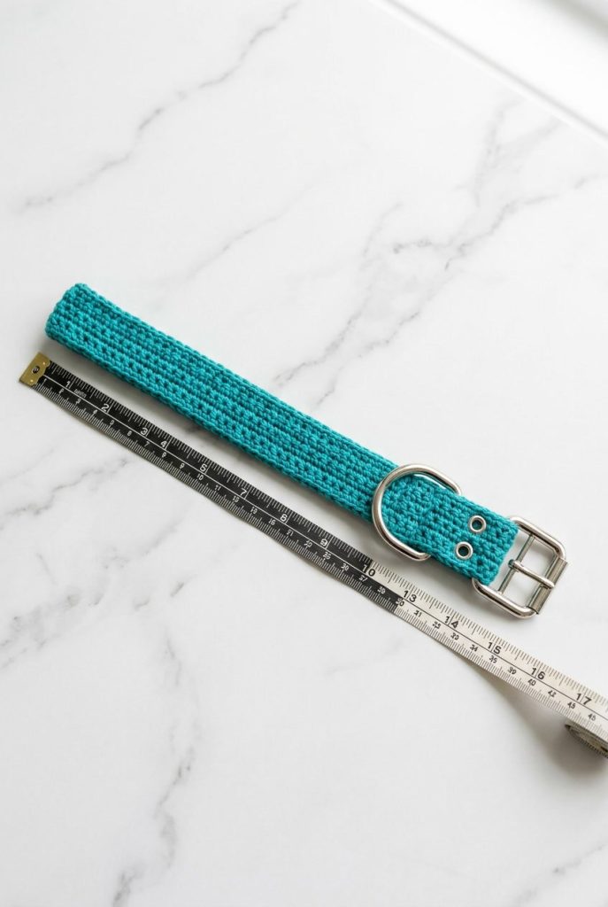 Free Crochet Dog Collar Pattern for Small Dogs at Home 3