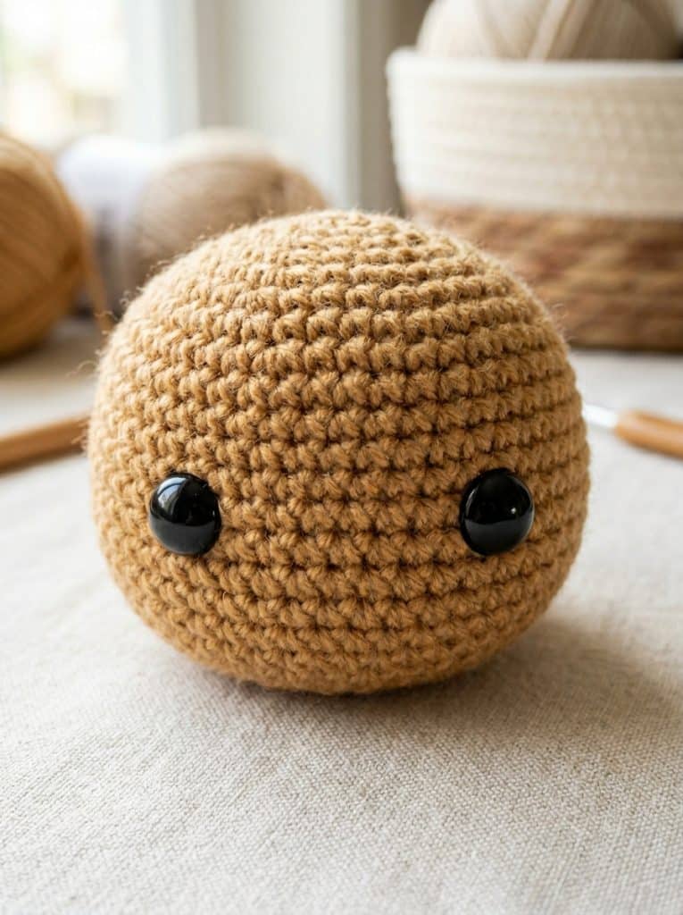 Crocheted pug amigurumi 202604202157