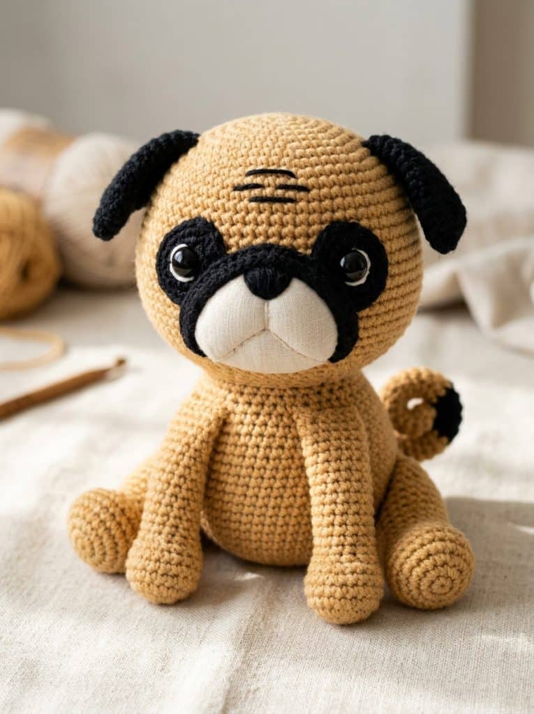 Pug Crochet Pattern Ideas Step by Step Free Guide 1