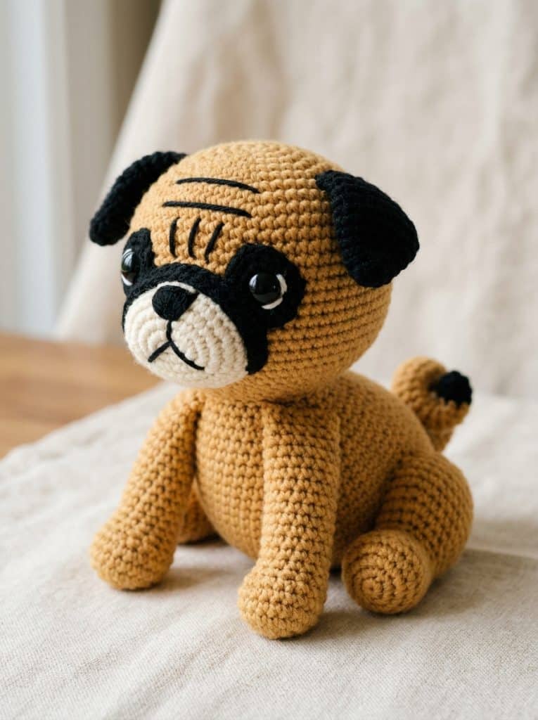 Pug Crochet Pattern Ideas Step by Step Free Guide 2