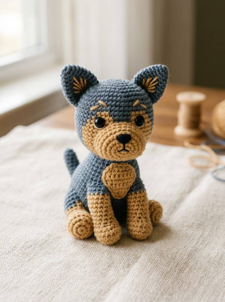 Yorkie Crochet Pattern For Beginners