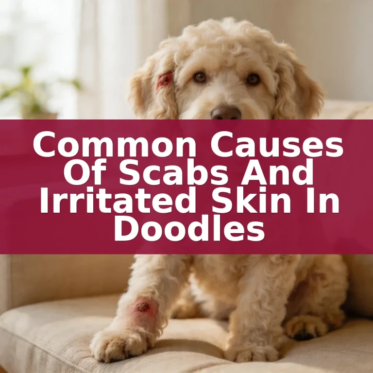 Common Causes of Scabs and Irritated Skin in Doodles