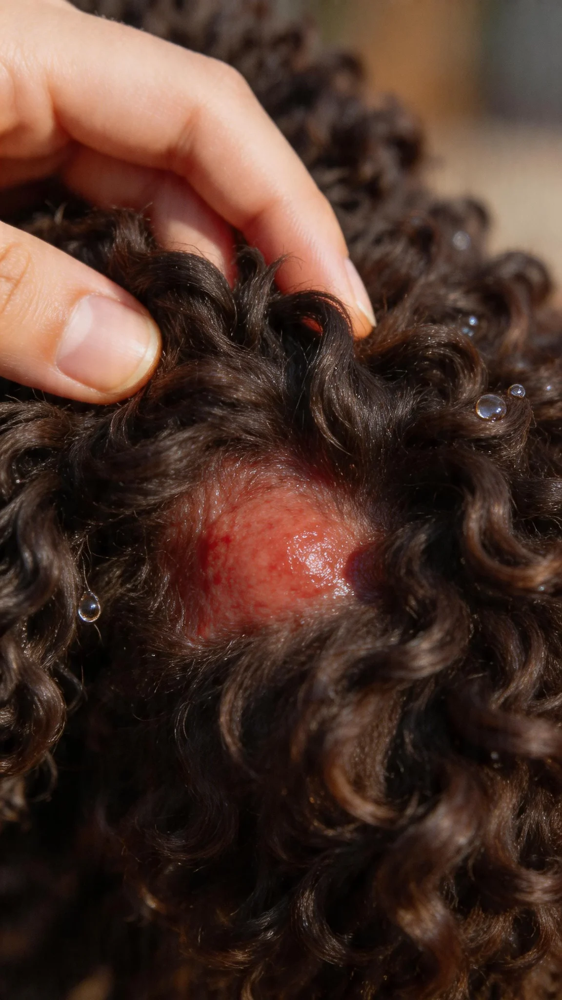 Hot Spots and Moisture Trapped Under the Coat