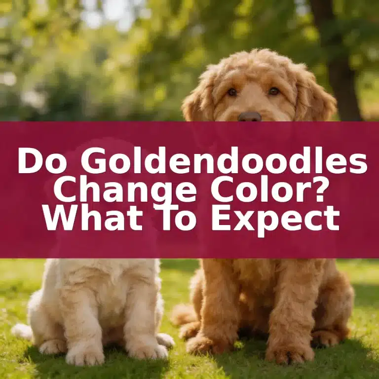 Do Goldendoodles Change Color? What to Expect