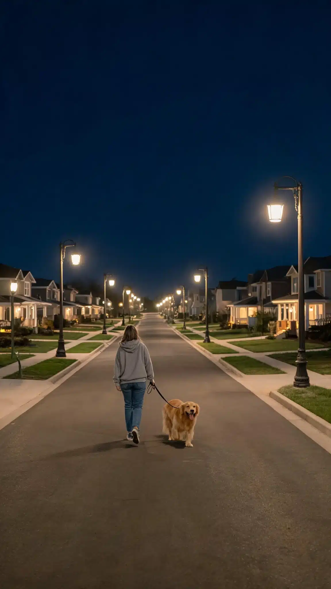 Where should I walk so I feel safer?