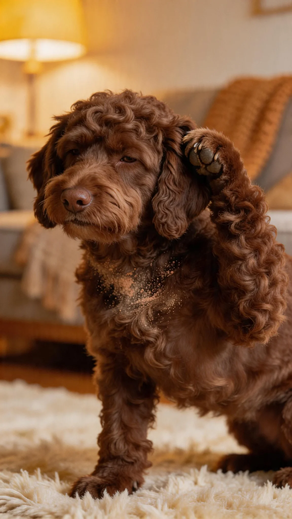 Common Signs of Dry Skin Issues in Poodle Mixes