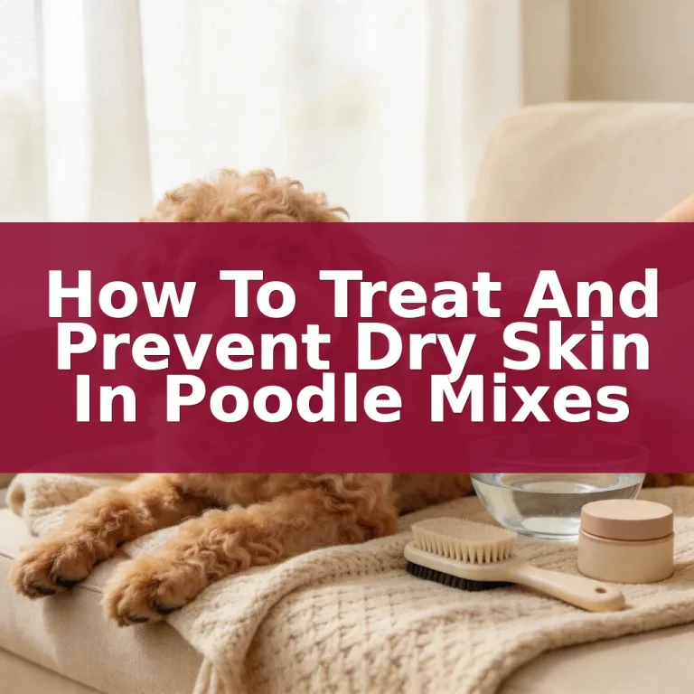 How to Treat and Prevent Dry Skin in Poodle Mixes