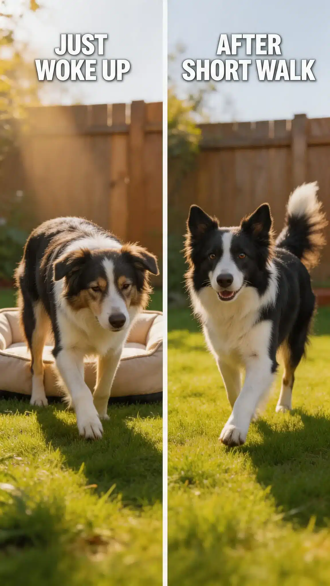 How can I tell if my dog has arthritis or just temporary stiffness?