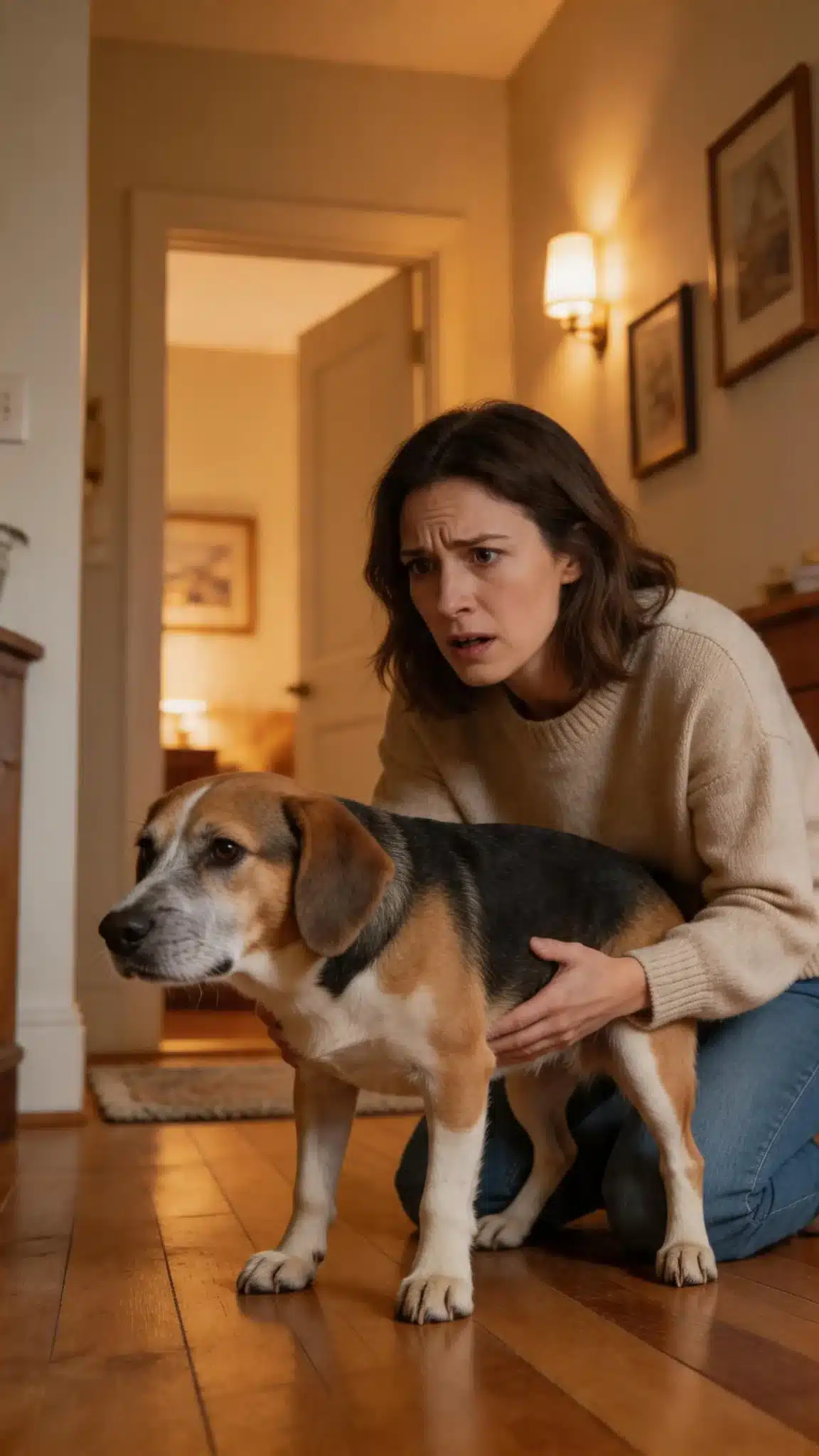 When should I worry about a dog that cannot walk well after resting?