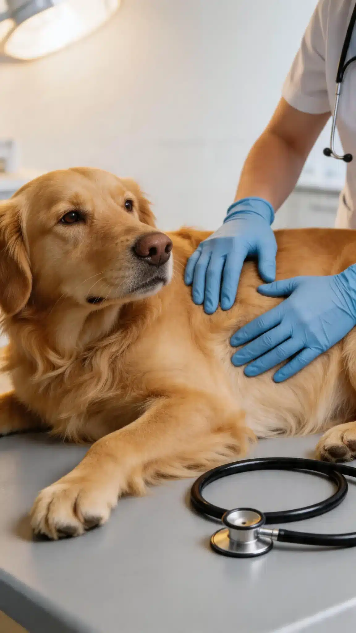 Could a medical problem be stopping my dog from peeing outside?