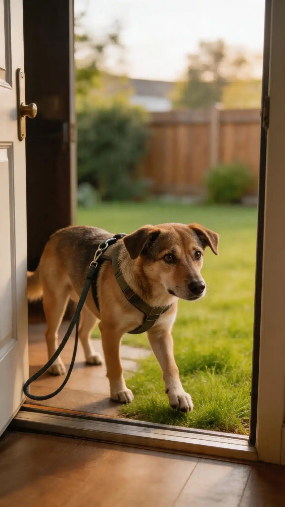 Why is my rescue dog refusing to urinate outside?