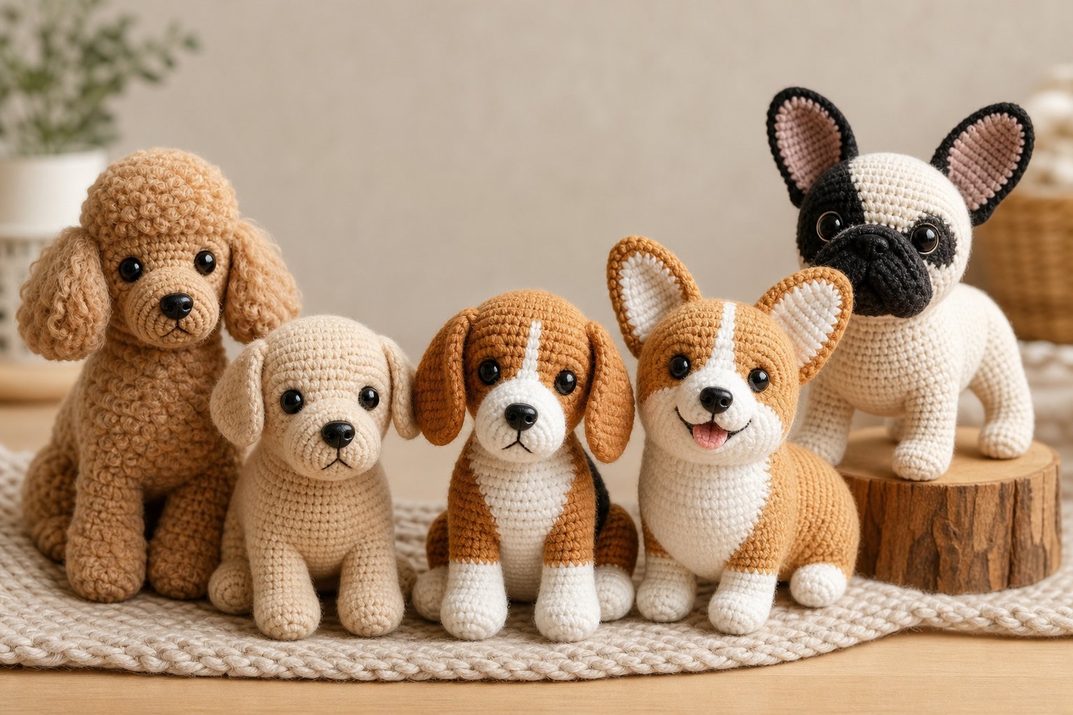 Dog Crochet Patterns and Amigurumi Designs