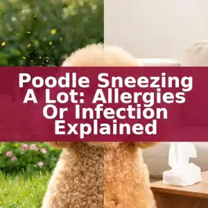 Poodle Sneezing a Lot: Allergies or Infection Explained Poodle Sneezing a Lot: Allergies or Infection Explained